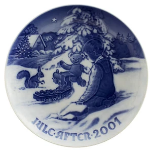 ROYAL COPENHAGEN BING&GROUNDAHL WEIHNACHTSTELLER 2001 ORIGINAL PORZELLAN PRIMA  - Bild 1 von 4