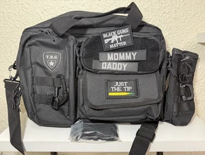 Tactical Baby Gear TBG DEUCE TACTICAL borsa per pannolini nera e sacchetto per biberon nuovo senza etichette - Foto 1 di 10