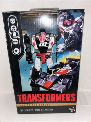 Transformers Age of the Primes series Deluxe Class Decepticon Crasher Sealed - Image 1 of 4