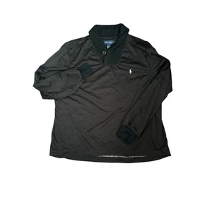 Polo Golf Ralph Lauren Pullover Windbreaker Jacke Schwarz Outdoor Herren Größe XL - Bild 1 von 3