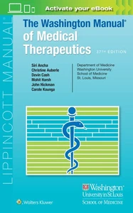 The Washington Manual of Medical Therapeutics - Foto 1 di 1