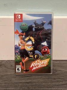 Ring Fit Adventure (Nintendo Switch, 2019) Game & Case - Picture 1 of 1