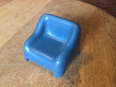 Hasbro 1973 vintage - Weebles - Weebles casa embrujada juego - parte de silla azul Foto 1 de 2