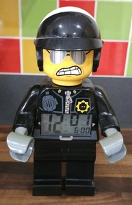 Lego Movie Bad Cop Policeman,9 inch Digital Alarm Clock Figure,TESTED & WORKING - Picture 1 of 4