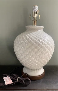 Seltene Vintage Ralph Lauren 3 Gedecke Lampe weiß - Bild 1 von 2