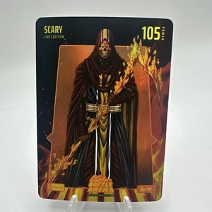 2026 Bo Jackson Battle Arena "spaventoso" Terry McLaurin Fire Black Foil SP - Foto 1 di 2