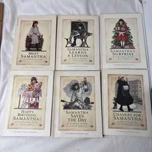 American Girl Collection Meet Samantha Paperback Books 1-6 Set Lot Vintage 1986 - Picture 1 of 5