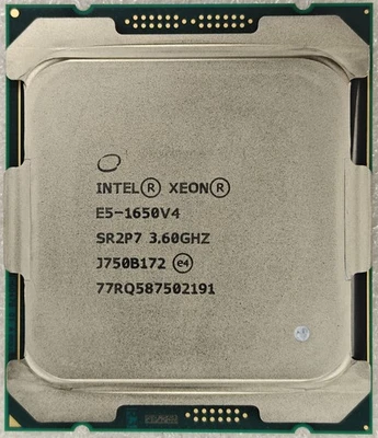 Intel Xeon E5-1650 v4 SR2P7 3.6 - 4.0GHz, 15MB, 6 Core, FCLGA2011-3, 140W CPU - Image 1 of 2