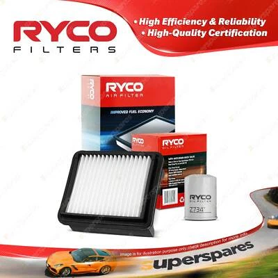 Ryco Oil Air Filter for Suzuki Jimny SN413 T5 6 4cyl 1.3L Petrol M13A 01/2005-On - image 1 of 2