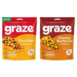 Peri Peri and Smokey Barbeque Crunch Sharing Bag Graze - 100g - Picture 1 of 5