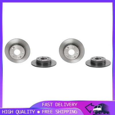 Rotor de freno de disco trasero Brembo 2 piezas para Honda Accord 2003-2007 _PG Foto 1 de 3