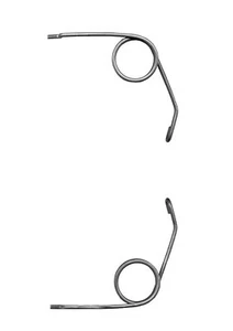 Pinza Freno Posteriore Mano Molle (Coppia) per Audi A4 Fwd 1997-2001 (H18117/8) - Picture 1 of 3