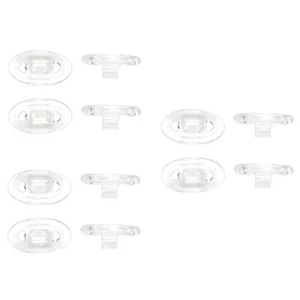 Hawkry Replacement Rubber Nosepads & Nosepieces for-Oakley Whisker Sunglass -Opt - Picture 1 of 9