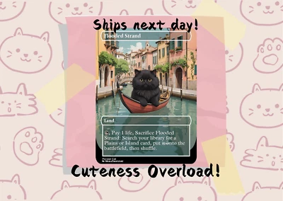 Flooded Strand, Cute Proxy Fetch Land - Image 1 of 4