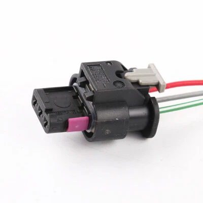 Car Plug Pigtail Socket Connector 3-Pin 4F0973703 For VW Eos Seat Audi A6 Skoda - Image 1 of 4