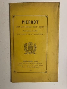 Pierrot chez les Indiens coupe-choux, pantomime bouffe, 1892. - Imagen 1 de 1