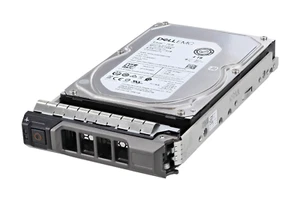 Dell 4TB 3.5" 12Gb/s 7.2k SAS LFF Hard Drive HDD In 13th/14th Series Caddy KRM6X - Afbeelding 1 van 1
