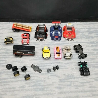 Micro Machines Cars, Planes, Boat, People Accessories LOT - Image 1 of 4