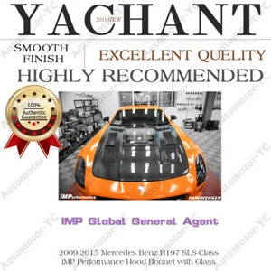 CARBON iMP Performance Bonnet w/Glass For 09-15 Mercedes Benz R197 SLS-Class - Picture 1 of 6