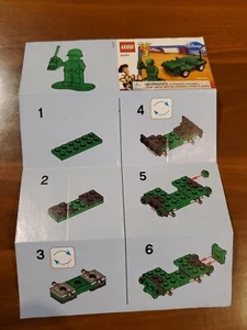 (Instructions) for LEGO 30071 - Toy Story - Army Jeep polybag - MANUAL ONLY - Picture 1 of 2