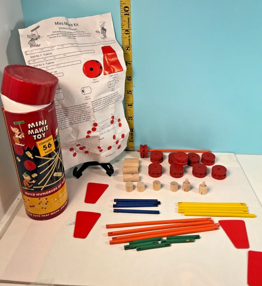 Schylling Vintage Mini Makit Toy 43 Pieces - Image 1 of 3