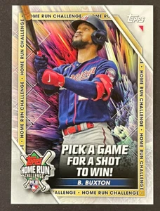 2023 Topps Series 2 Byron Buxton #HRC-21 Home Run Challenge - Picture 1 of 2
