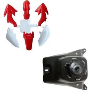 Fuel Gas Tank Cap For CRF50 XR50 CRF50F 50cc-125cc Dirt Pit Bike+ Plastic Fender - Picture 1 of 6