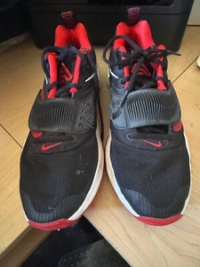 Mens Nike Shoes Zoom Freak 3 Black & Red Basketball Sneakers Sz 9 DA0694-003 - Picture 1 of 5