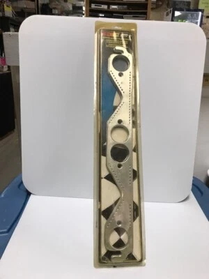 Juntas de colector de escape reutilizables de aluminio Mr Gasket para bloque pequeño Chevy Foto 1 de 3