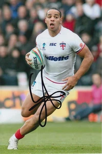 ENGLAND HAND SIGNED LEROY CUDJOE 6X4 PHOTO 2. - Imagen 1 de 1