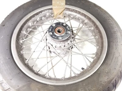2002 Victory V92 V92C Cross Country Front Wheel Rim STRAIGHT (No Tire) 16X3 - Image 1 of 4
