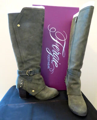 Fergie Footwear Women's US 7 M / EU 37 Total Evergreen Knee High Suede Boots - Image 1 of 4