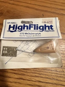 HighFlight Replicas 1/72 Me262A1 A/u4 HF-7202 - Picture 1 of 4