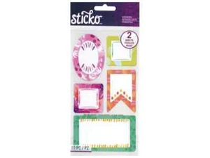 Sticko BRUSHSTROKE LABELS Stickers - 10 pcs - Picture 1 of 1