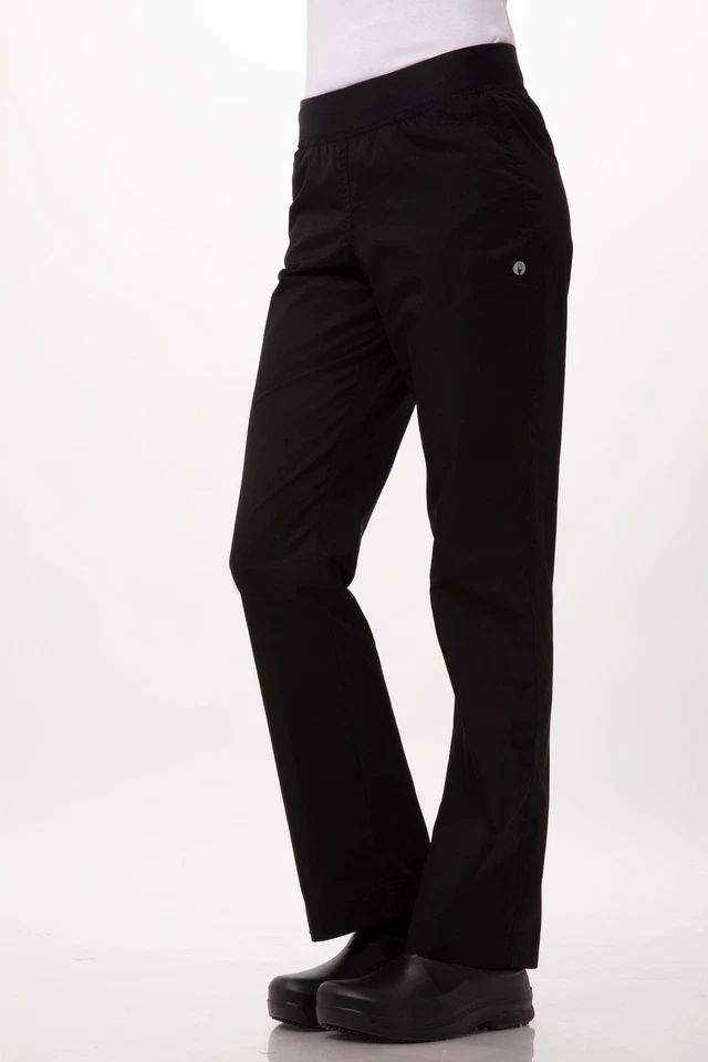 Chef Works Womens Lightweight Slim Chef Pants (PBN01W) - Image 1 of 1