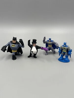 Batman Lote De 4 Figuras Pequeñas Surtidas Incluye El Pingüino 2” LEER DETALLES Foto 1 de 4
