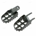 Foot Pegs Footpegs Pedals Alloy New Durable 1Pair Fits For Honda CR80R 1996-2002