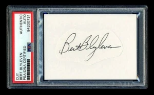 BERT BLYLEVEN SIGNED MINT CUT PSA/DNA SLABBED AUTOGRAPHED MINNESOTA TWINS HOF - Picture 1 of 1