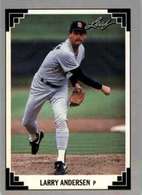 1991 Leaf Larry Andersen #407 - Image 1 of 2