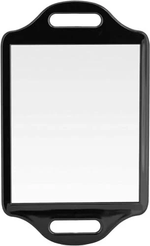 MIRRORVANA X-Large Barber Hand Held Mirror with Double Comfy Handles - Big & ...