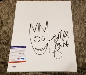 James Gunn Signed Groot Sketch 11x14 Canvas Board Guardians PSA/DNA  - Picture 1 of 2