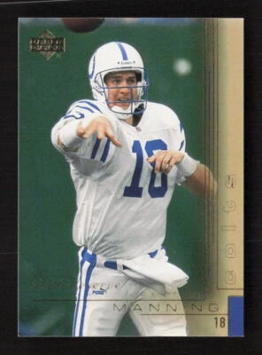 Peyton Manning 2000 Upper Deck Gold Reserve #63 Indianapolis Colts NFL - Image 1 of 2