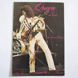 Queen At The Castle 1976 Cardiff UK Official Concert Tour Programme Book (Ex) - Picture 1 of 10