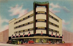 CORPUS CRISTIANI, CARTOLINA TEXAS M. Lichtenstein & Sons grande magazzino, 1951 - Foto 1 di 2