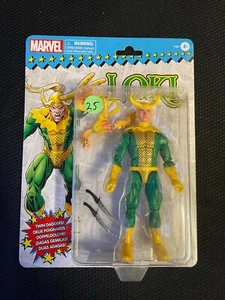 🔥Loki🔥Marvel Legends Retro 6" NOT MINT SEE PICS 2021 The Avengers - Bild 1 von 4