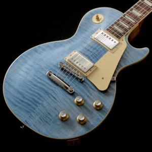 Gibson USA / Custom Color Series Les Paul Standard 60s Figured Top Ocean Blue - Picture 1 of 12