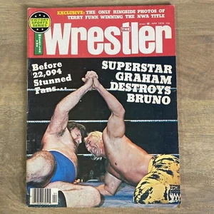 The Wrestler Magazine April 1976 - Superstar Graham Destroys Bruno - Picture 1 of 7