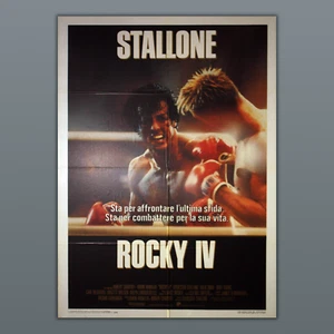 Film Poster Manifesto Rocky IV- 1985 -Stallone - Picture 1 of 1