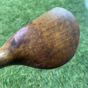 Antique The Spalding Spliced Neck Driver Hickory Shaft RH 43" B7 10* 1899 Stamp - Picture 1 of 9