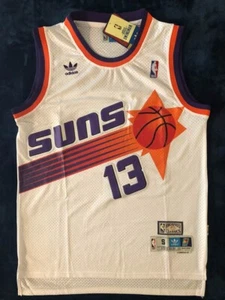 Camiseta deportiva para hombre Steve Nash #13 BLANCA Phoenix Suns cosida retro S/M/L/XL/2XL - Imagen 1 de 9